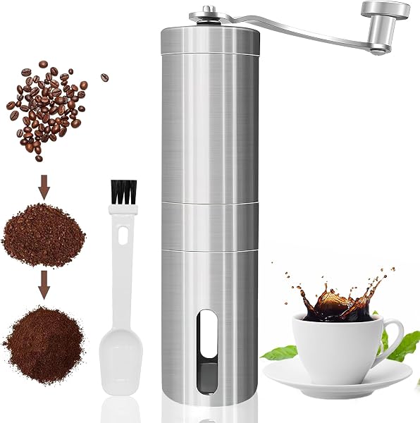 Moinho de Café Manual Timemore Chestnut C3 com Mós de Aço S2C