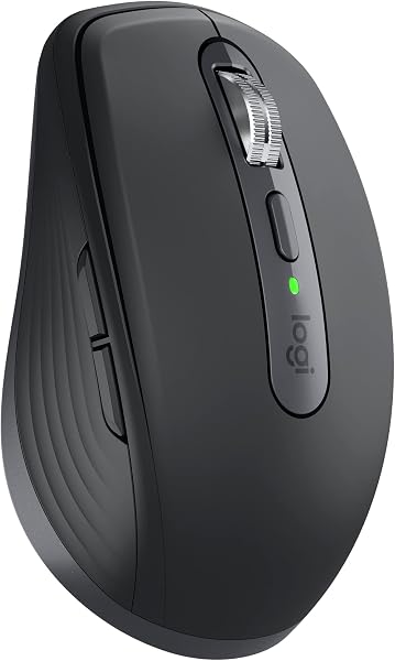 Rato Sem Fios Logitech MX Anywhere 3S (Sensor 8000 DPI que Funciona em Vidro + Roda MagSpeed)